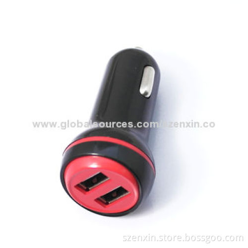 3.1A dual-USB car charger for phone